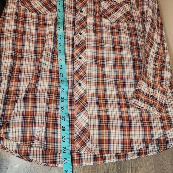 Vintage Kenny Rogers Western Pearl Snap Shirt Mens 17-35 XL USA Rodeo Country - Picture 9 of 12